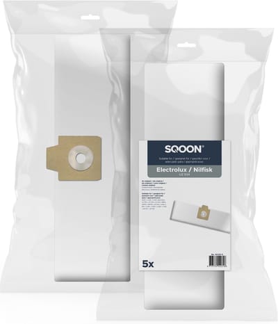 SQOON® Stofzuigerzakken geschikt voor Electrolux / Nilfisk UZ 934 filterplus - 5 stuks - Hoogwaardige kwaliteit