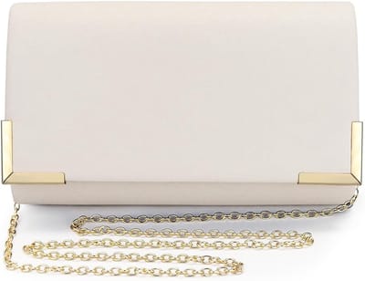 Elegante Dames Clutch en Crossbody Tas met Verstelbare Schouderband voor Bruiloften en Avondfeesten