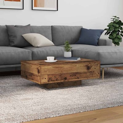 vidaXL - Oud - hout - 85 - x - 55 - x - 31 - cm - Bewerkt - hout