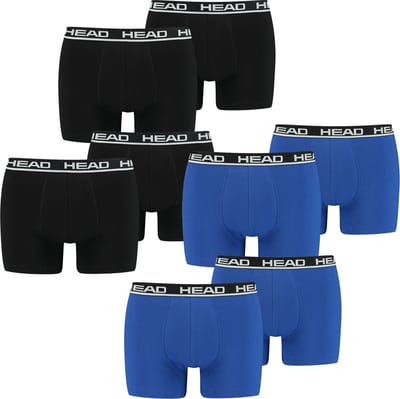 HEAD Heren Boxershorts HEAD BASIC BOXER 8er Pack Veelkleurig S