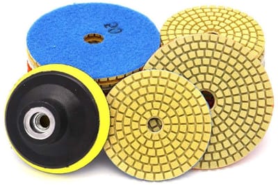 10Pcs wet-dry Diamond Polishing Pads Stone Grinding Disc