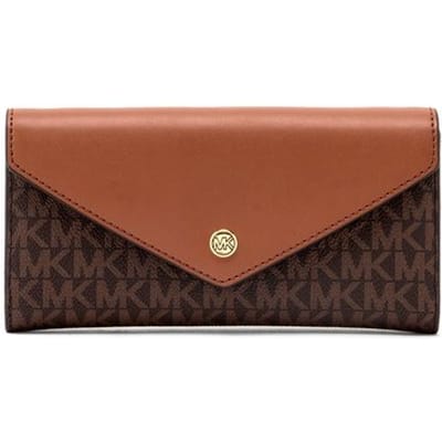 Michael Kors Portemonnee Bruin