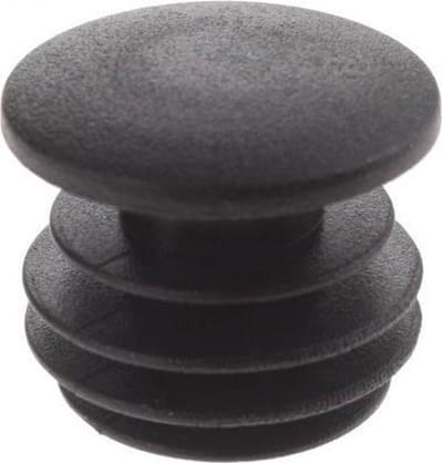 stuurdop 20 mm zwart per stuk