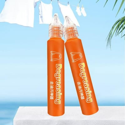 Artefact détachant, nettoyant décontaminant pour vêtements, stylo détachant portable pour taches d'huile, stylo détergent pour laver les vêtements 1pc