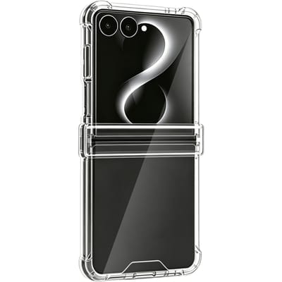 CaseBody Samsung Galaxy Z Flip8 Shockproof Hoesje Transparant