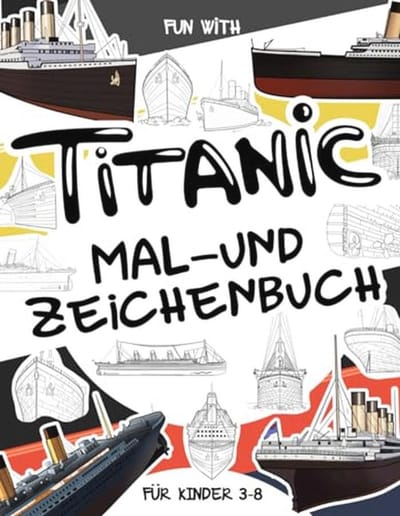 Mal- und Zeichnungsbuch für Kinder: Kreatives Ausmalen und Zeichnen für 3-8 Jahre