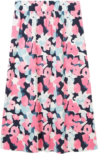 Tom Tailor Geplooide midirok met bloemenpatroon Rok