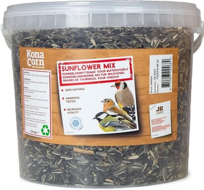 Vogelvoer  2,5 kg | Konacorn Zonnebloem Mix