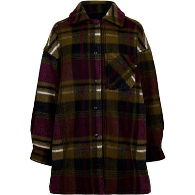 Timberland Damesjasje van wol met ruitjespatroon (Port Royale)