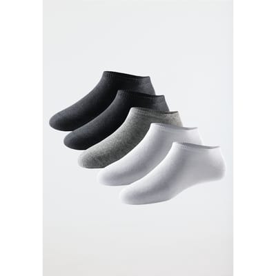 Schiesser Herensokken 5 Pack - Bluebird Heren Sokken - zwart grijs wit