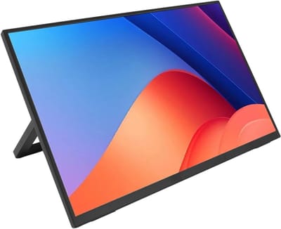 Draagbaar Beeldscherm - Extern Computerscherm - Productiviteit Verhogen - 2K HD IPS Paneel - 133 Inch - Zwart