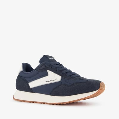 Hush Puppies dames sneakers blauw - Maat 36 - Uitneembare zool