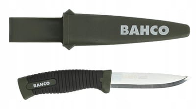Bahco Laplander Serie - Multifunctioneel Mes - Roestvrijstalen Lemmet - 218mm - Ergonomische Handgreep