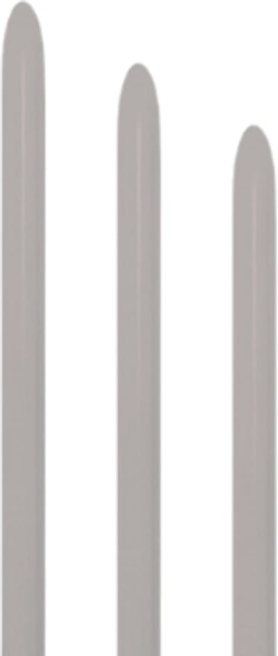 Modelleerballon Sempertex 160 grey - 80 stuks