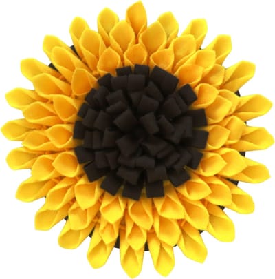 Adori Sunflower Speelmat - Speelgoed - Ø30 cm Geel Bruin