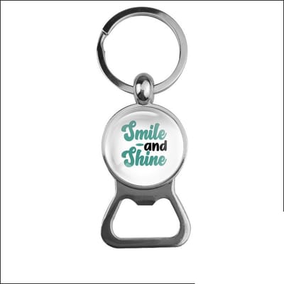 Bieropener Glas - Smile And Shine
