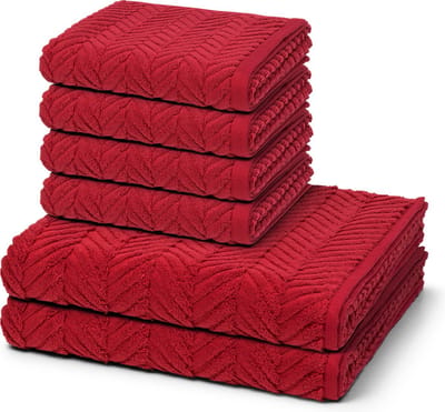 Ross Sonstiges 4 X handdoek 2 X douchehanddoek - in set 6 pack Sensual Skin