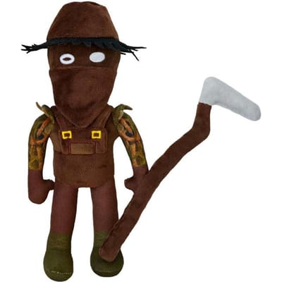 NIEUWE DEUREN Pluche Horror Wortel Tuinman Knuffelpop Halloween Feest Decor Zacht Speelgoed Cadeau voor Buiten Spel Fans