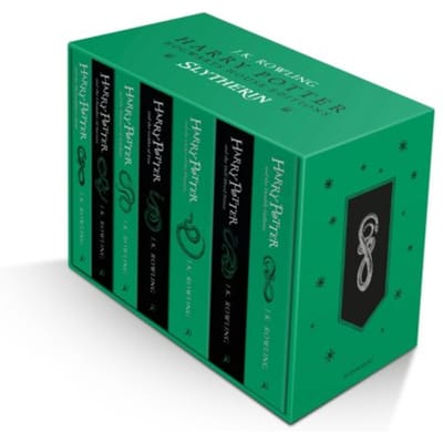 Harry Potter Slytherin House Editions Paperback Box Set - Harry Potter (English) - J. K. Rowling