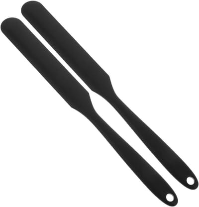 Ontharingsspatels - Waxstokjes - Gladde Huid - Ergonomische Grip - 2 Stuks - Zwart