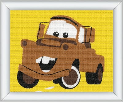 Vervaco - Stramien kit - Disney Mater - PN-0014543 - Borduren - Borduurpakket - Borduurpakket kind