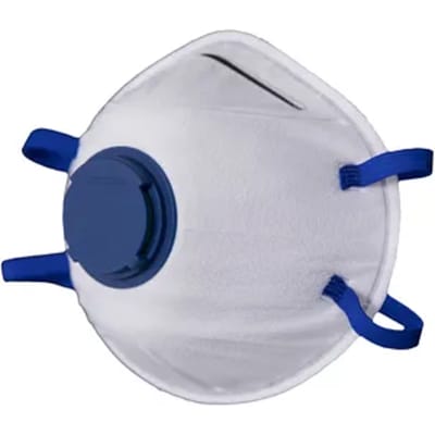 Dexter Ademhalingsbeschermingsmasker - Wit En Blauw - Eén Maat - En149:2001 + A1:2009