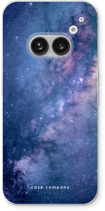 Case Company® - Hoesje geschikt voor Nothing Phone (2a) hoesje - Nebula - Soft Cover Telefoonhoesje - Bescherming aan alle Kanten en Schermrand