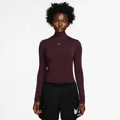 Dames-T-shirt met lange mouwen Nike Chill