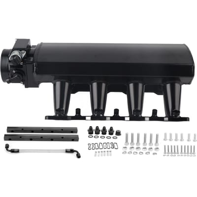 Inlaatspruitstuk Aluminium LS1 LS2 LS6 met Brandstof Sub-toevoerleiding 5.3L 6.0L 5.7L(Diameter 92 mm )