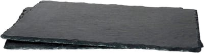 Set van 2 leisteenplaten 20x30 cm - 23464665