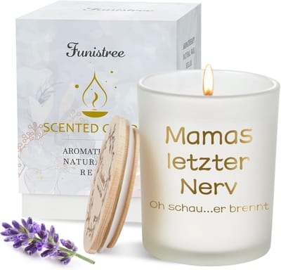 Geurkaarsen in glas voor elke gelegenheid - Perfect als cadeau voor mama