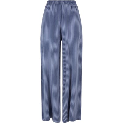 Urban Classics - Viscose Resort Wijde broek - 4XL - Blauw
