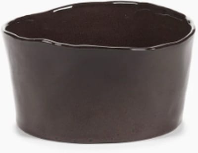 Serax Marie Michielssen La Mère bowl recht H9.5cm D18cm ebony