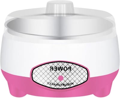 Yoghurtmaker - Zelfgemaakte Yoghurt - Gezond Leven - Automatische Bediening - 1 Liter Capaciteit - Wit