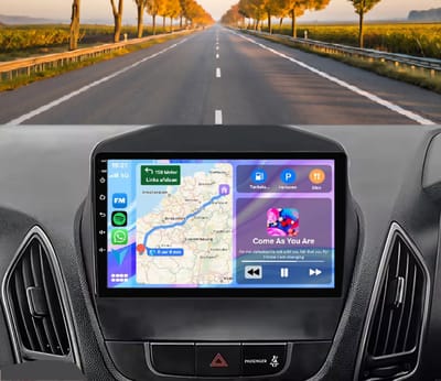 Autoradio 4/64GB met Carplay en Android auto | Geschikt voor Hyundai IX35 2009-2017 | Radio scherm met Navigatie | 2009 2010 2011 2012 2013 2014 2015 2016 2017