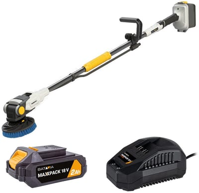 Batavia 18V Twin Brush Brushless Accu Reinigingsborstel Incl. 2.0Ah Accu & Lader