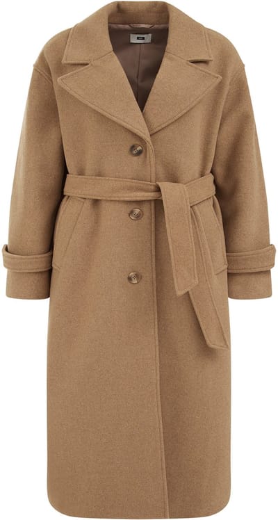 WE Fashion Dames jas van wolmix