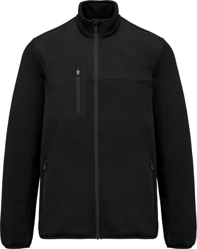 WK. Designed To Work Gerecycled herenjasje in polytricot WK9108 - Black - 3XL
