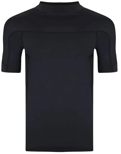Typhoon Fintra Tech Korte Mouw Rash Guard Zwart M Man