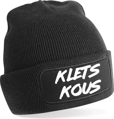 Kletskous Warme Wintermuts | Beanie | Muts | Winter | Kou | Kletskous | Tekst | Cadeau | Apres Ski | Wintersport | Skimuts | Verzending binnen 24 uur!