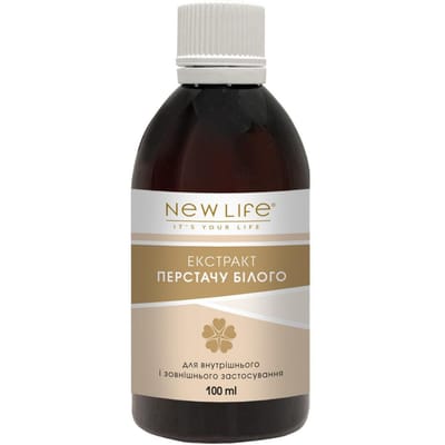 Extrait de potentille blanche, teinture, supplément liquide à base de plantes, nouvelle vie alimentaire 100 ml (course 1,5 month)