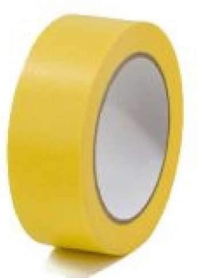 Afplaktape gold 25mm 50 meter