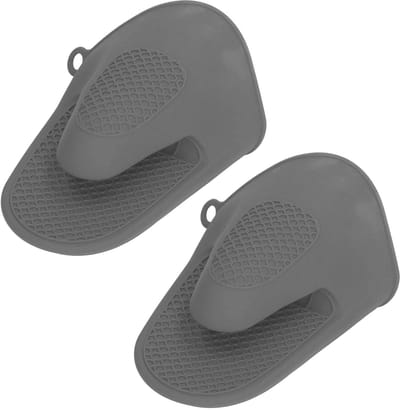 Dailygoods- Ovenwanten 2 Stuks Hittebestendig - Siliconen - Antislip - Kookhandschoenen - BBQ - Warmte-isolatie - Grillhandschoenen