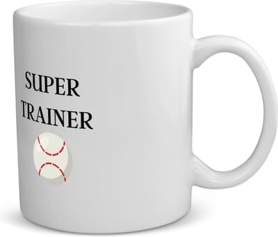 Akyol - super trainer koffiemok - theemok - Sport - coach - honkbal - trainer - geschenk - verjaardag - love gift - 350 ML inhoud