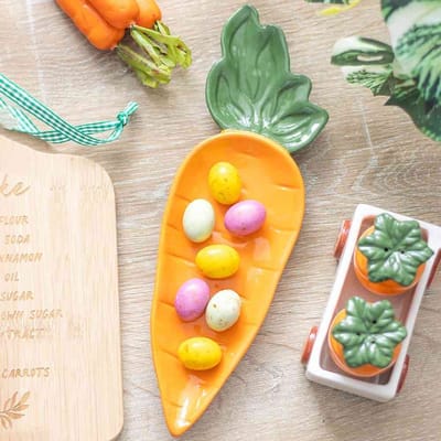 Something Different - Carrot Shaped Serving Dish Dienblad - Multicolours