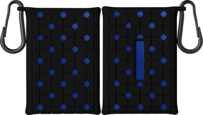 kwmobile case voor harde schijf - geschikt voor Samsung T7 Portable SSD - SSD-cover van silicone - In zwart
