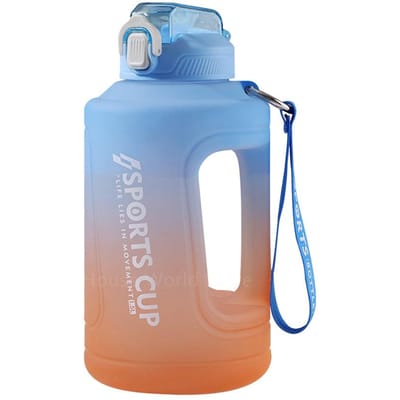 Bouteille d'eau athlétique 23/38L Spacieuse Légère Tasse pour la salle de sport le vélo Utilisation extérieure Voyage Salle de sport Fitness Tasse en plastique Bouilloire de voyage 2.3L