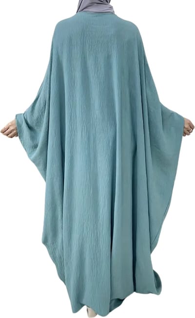 Nivard Islamitische Kleding - Djellaba Dames - Moslim Kleding - Arabisch Dames Kaftan - Alhamdulillah - Groen