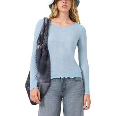 s.Oliver -qs T-shirts Blue Größe: XS | Longsleeves Outlet | Damen | Blau