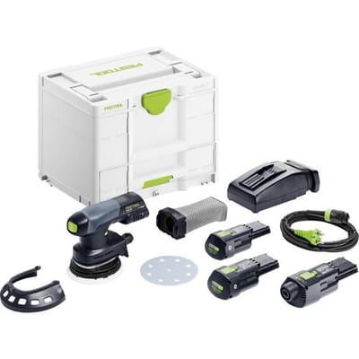 Festool ETSC 125 3,0 I-Set 578142 Excentrische accuschuurmachine 18 V Ø 125 mm